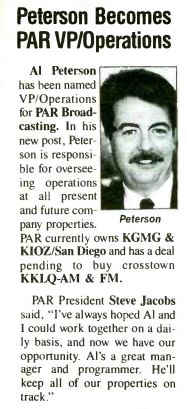 An article about Al from Oct. 29, 1993's edition of Radio and Records